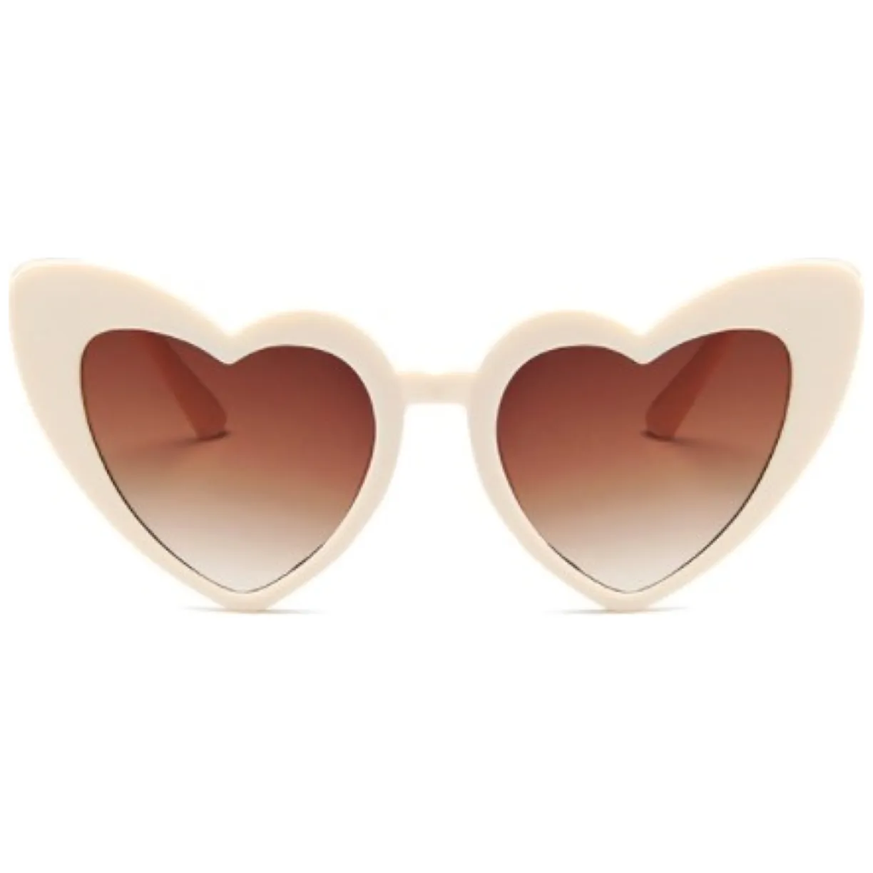 Okulary przeciwsłoneczne HEART BROWN - obrazek 2