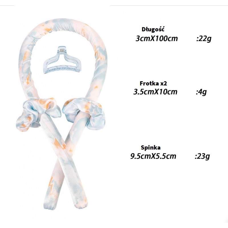 Lokówka do kręcenia włosów loków wałek papiloty w pudełku O512WZ1 - obrazek 3