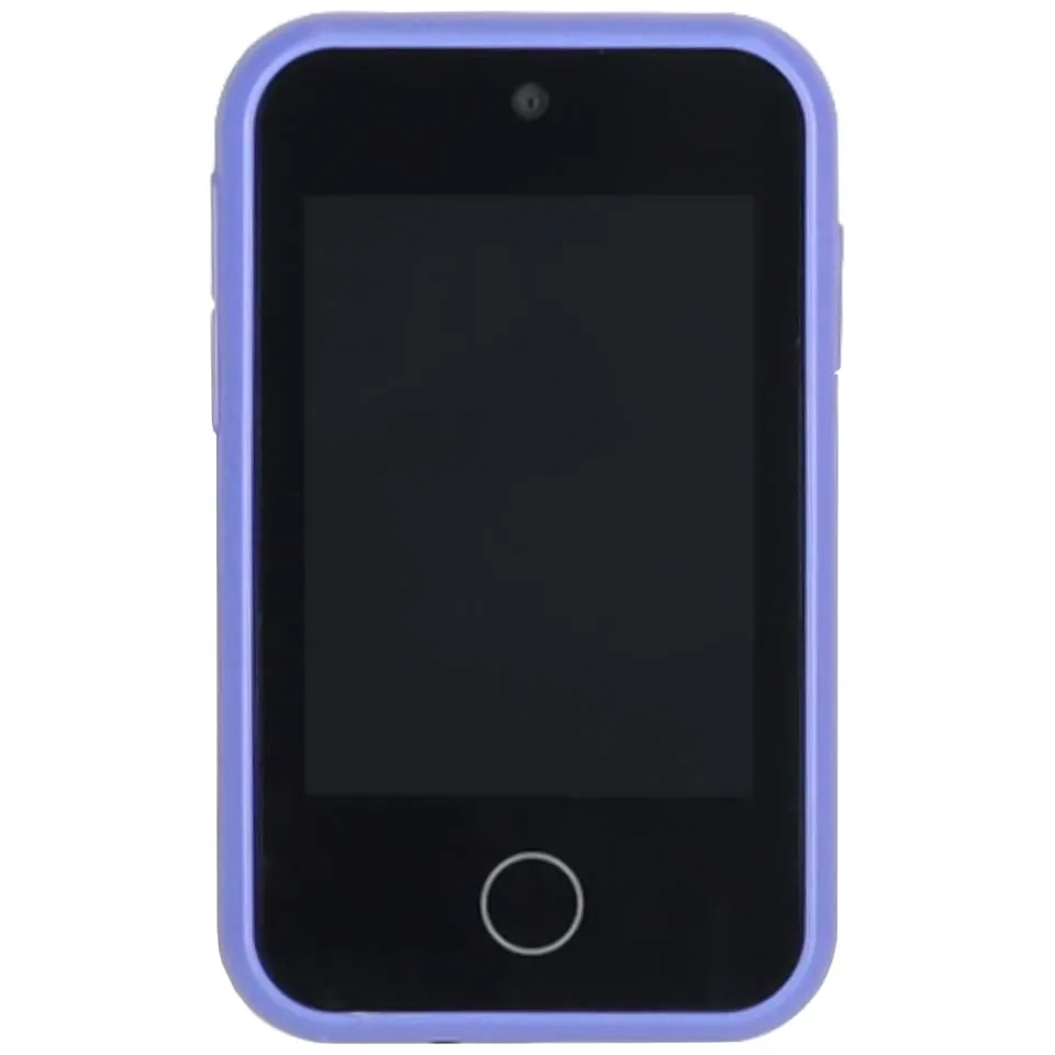 Zabawkowy smartfon dinozaur z aparatem i grami dla dzieci niebieski - obrazek 7