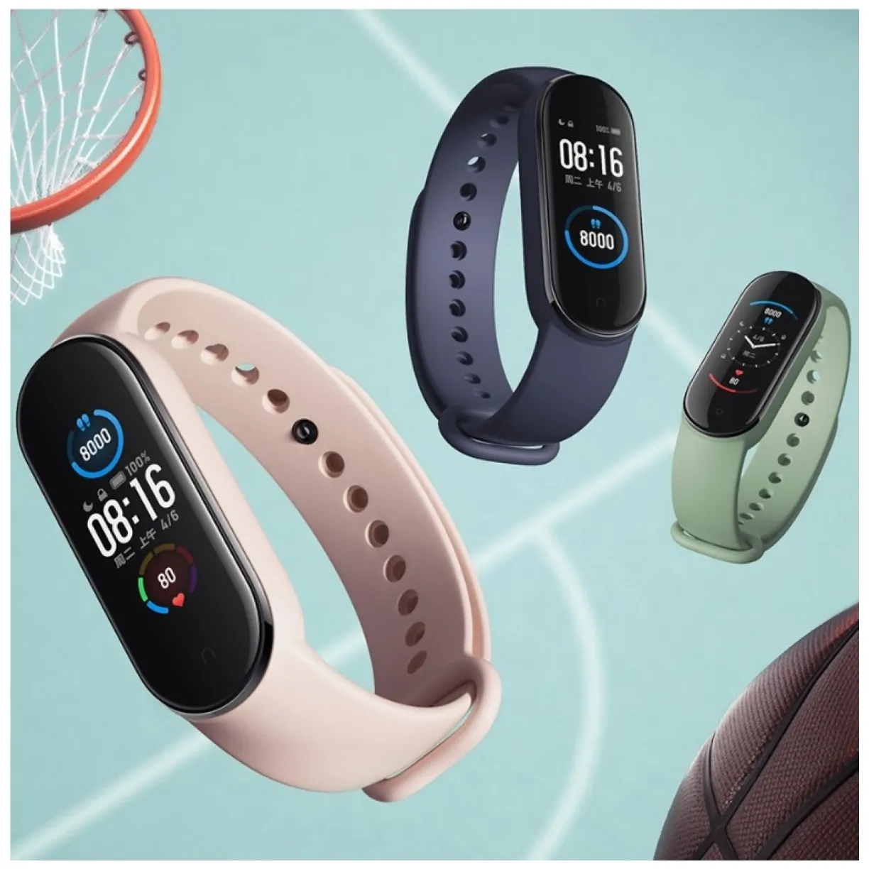 Opaska zamienna do Xiaomi MI BAND 3/4 ODZ01WZ12 - obrazek 3