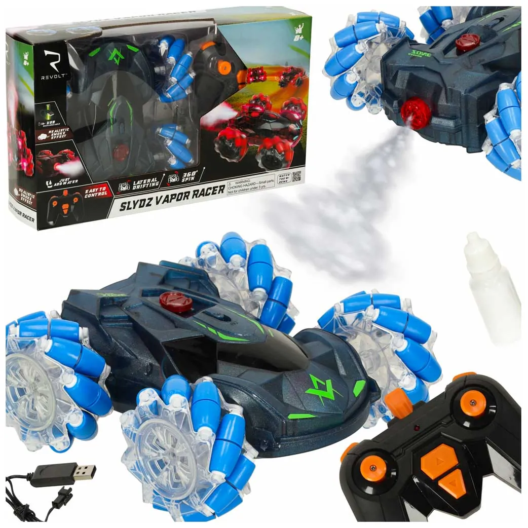 Samochód zdalnie sterowany na pilota Drift Off-Road REVOLT Slydz Vapor Racer 360 niebieski - obrazek 9