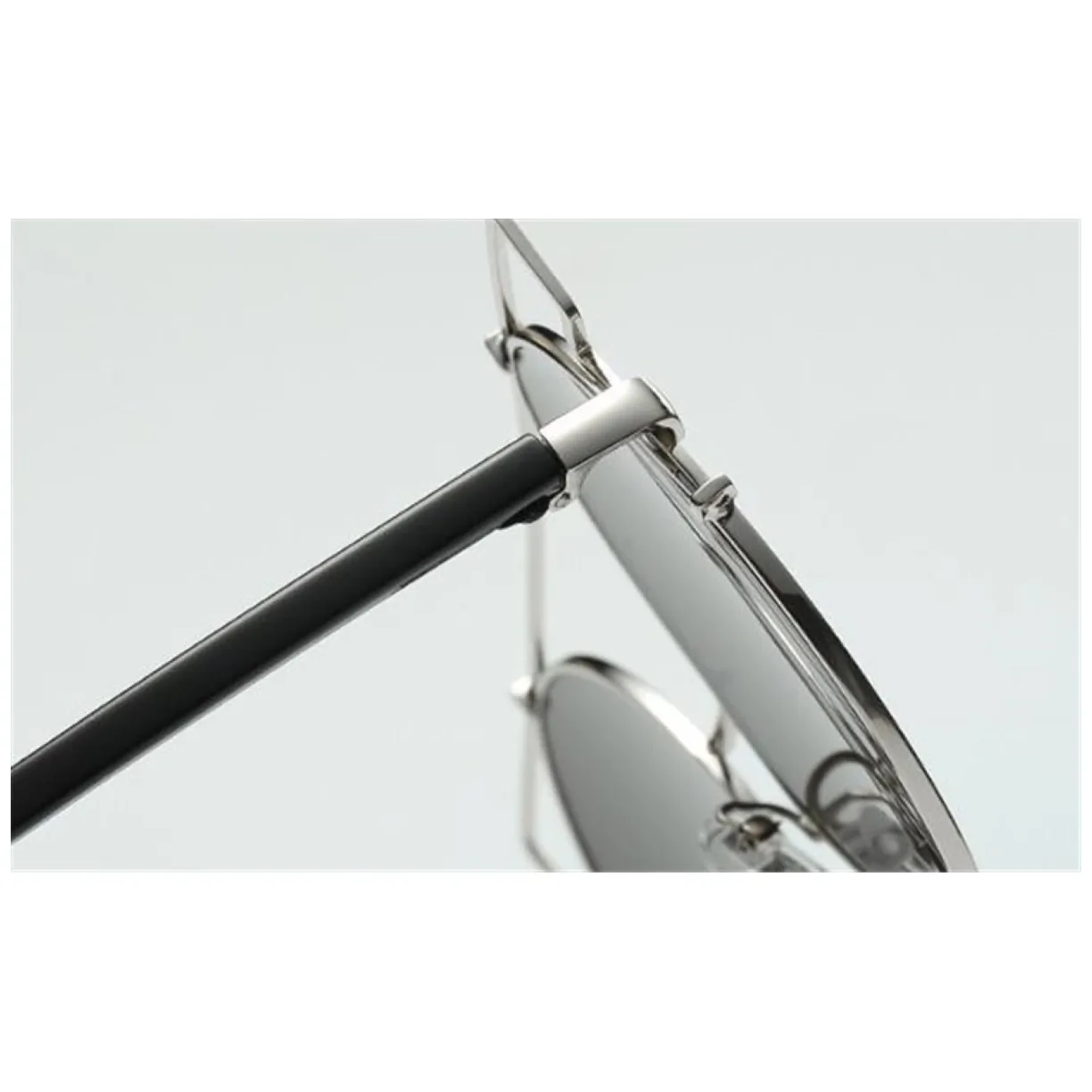 OKULARY LUSTRZANE OVER&OVER - CZARNE Z CZARNYMI OPRAWKAMI OK83WZ2 - obrazek 4