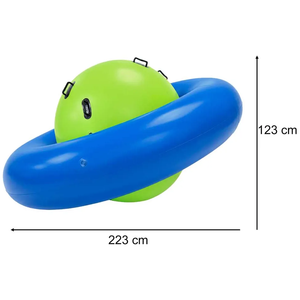Bujak dla dzieci dmuchany balansowy z uchwytami 3 osobowy - obrazek 12