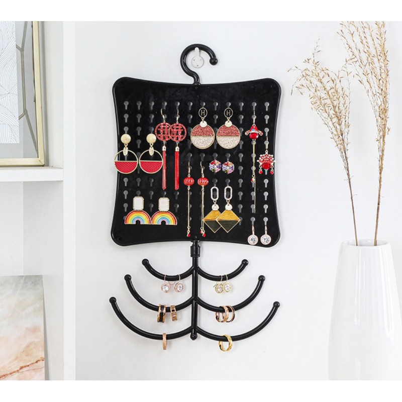 Ekspozytor na biżuterię wieszak- naszyjnik, pierścionki E36 - obrazek 2