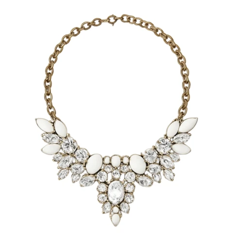 Naszyjnik Kolia Diadem BIAŁY N73B