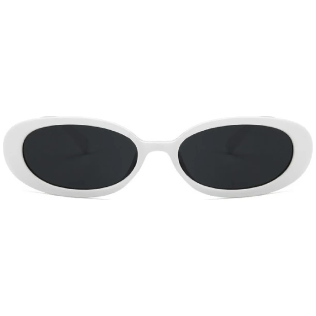 Okulary przeciwsłoneczne OWAL WHITE - obrazek 3
