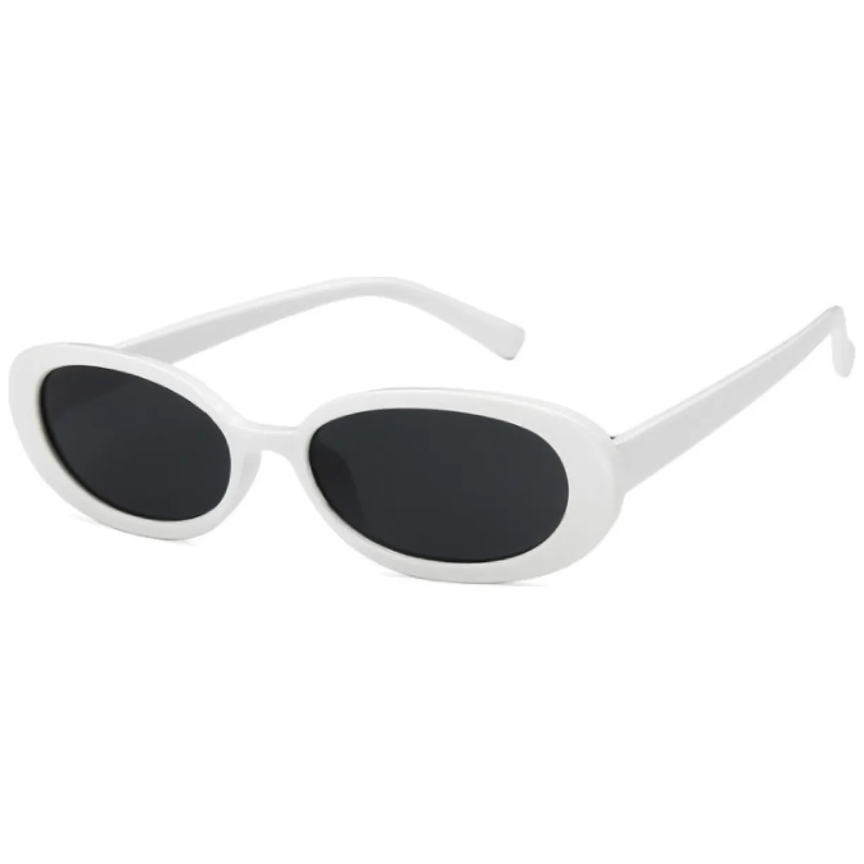 Okulary przeciwsłoneczne OWAL WHITE
