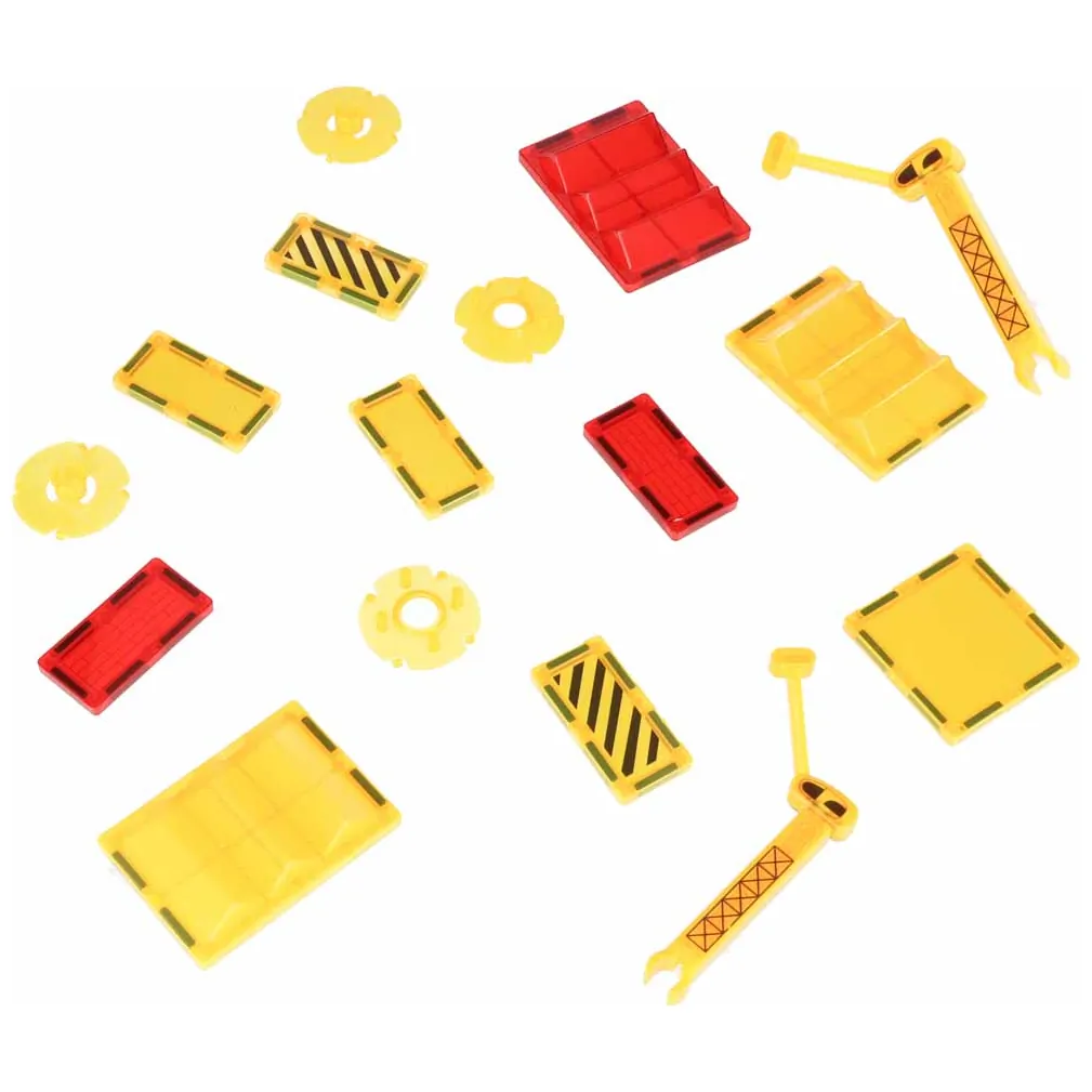 Klocki magnetyczne 3D konstrukcyjne 90 elementów - kreatywna zabawka STEM - obrazek 4