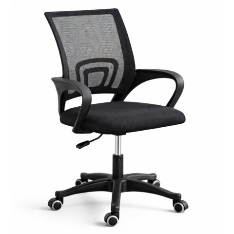 Fotel biurowy obrotowy mikrosiatka do biurka KO03CZCZ