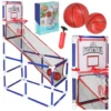 Koszykówka gra zręcznościowa sportowa przenośna basketball 2 piłki pompka