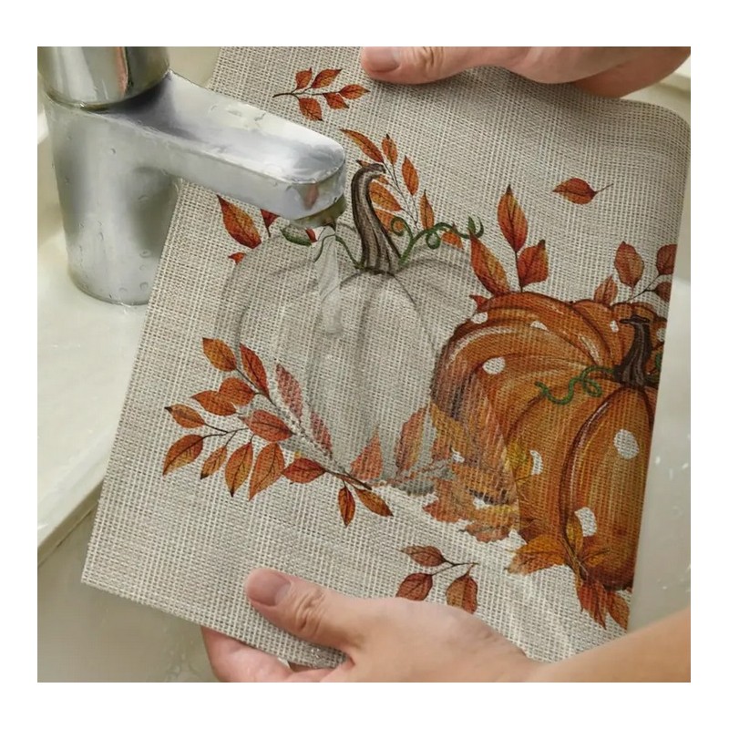 Podkładka na stół Jesienny Wzór Hello Pumpkin 30x45 cm prostokątna MP49 - obrazek 3
