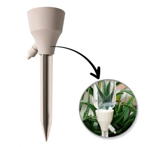 Nawadniacz automatyczny z kranikiem do kwiatów, roślin, doniczek 17,5x5 cm OGR03