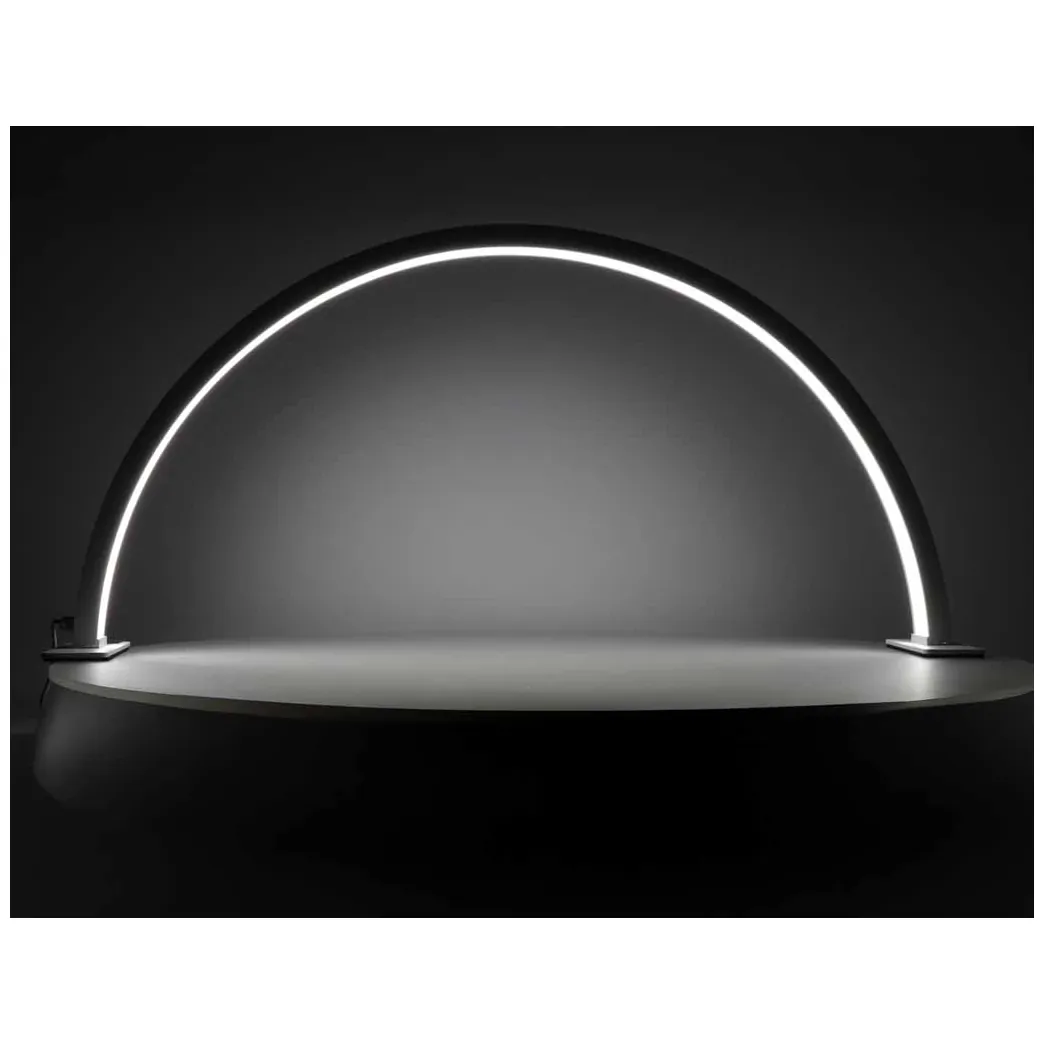 Lampa do paznokci LED bezcieniowa biurkowa biała łuk z regulacją jasności - obrazek 7