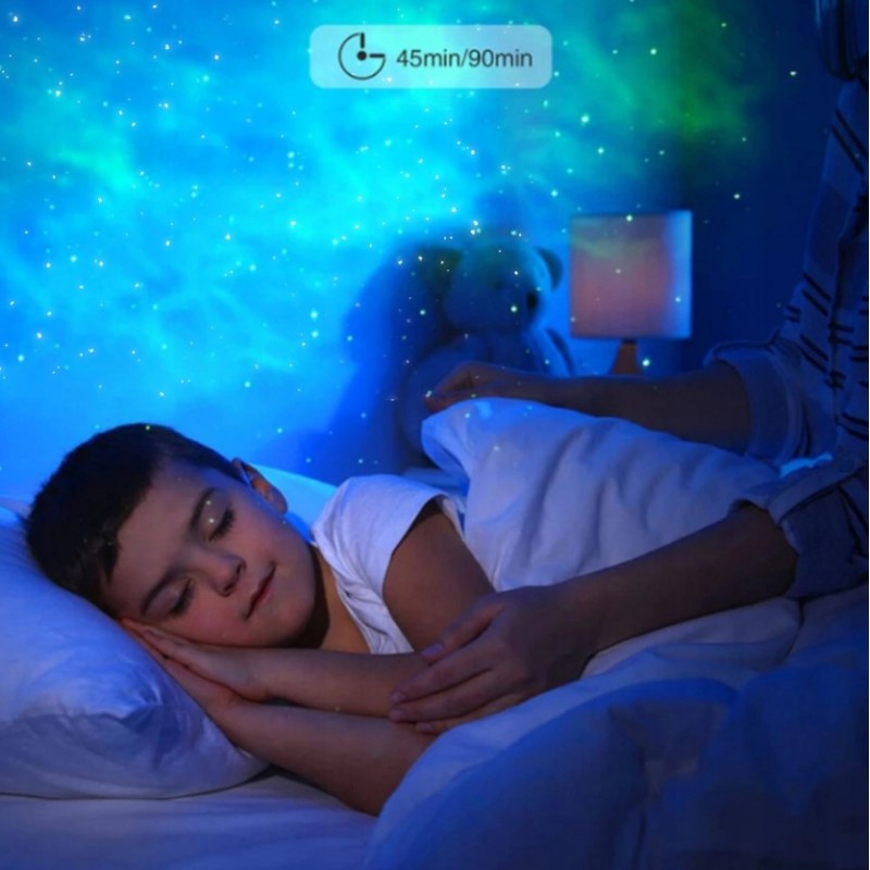 Projektor Gwiazd Nieba LED Astronauta Lampka Nocna na pilot, 21,5 cm LAMP42 - obrazek 8