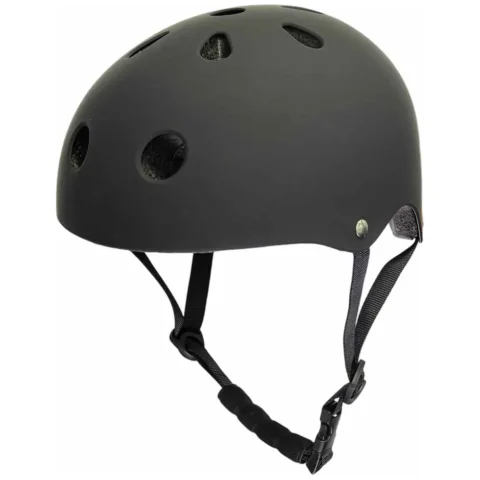 Kask rowerowy dla dziecka Trike Fix dziecięcy regulowany LED M 55-58cm czarny