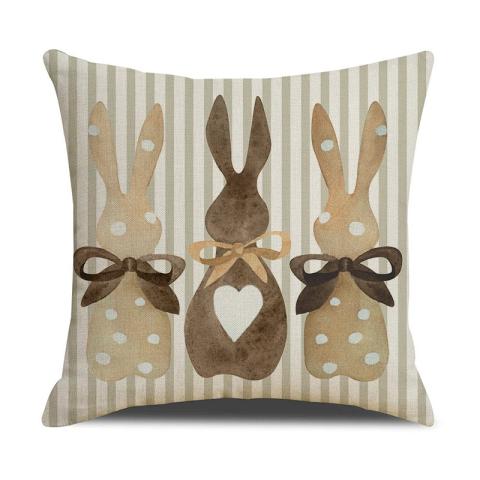 Poszewka na poduszkę 45 x 45 cm motyw wiosenny BOHO POD140