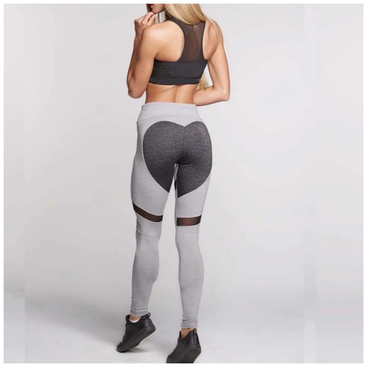 Sportowe Legginsy Fitness Trening M - obrazek 9