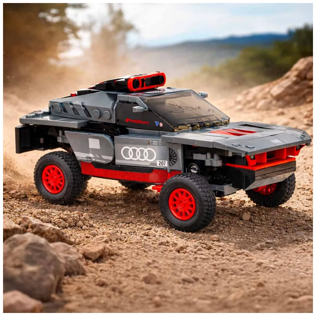 Zestaw klocków Audi RS Q e-tron 1:30 model samochodu do złożenia dla dzieci - obrazek 10