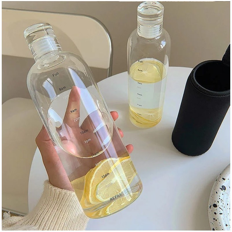 Butelka na wodę Bidon DESIGN zakręcany 750 ML BD33B - obrazek 2