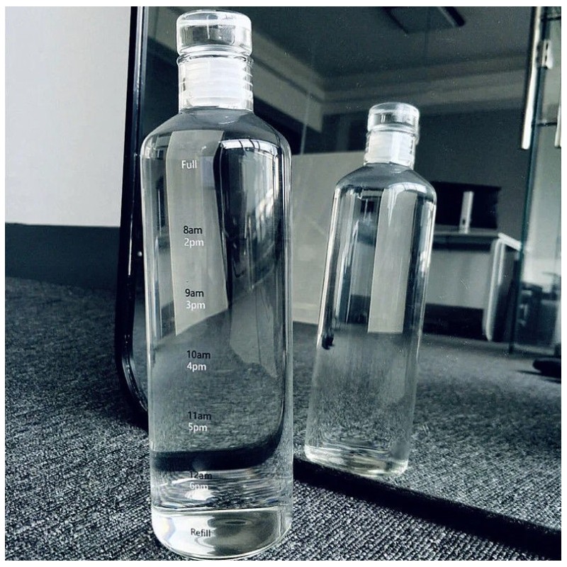 Butelka na wodę Bidon DESIGN zakręcany 750 ML BD33B - obrazek 3