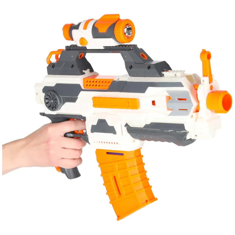 Karabin blaster modularny 4w1 z 30 strzałkami i akcesoriami dla dzieci - obrazek 5
