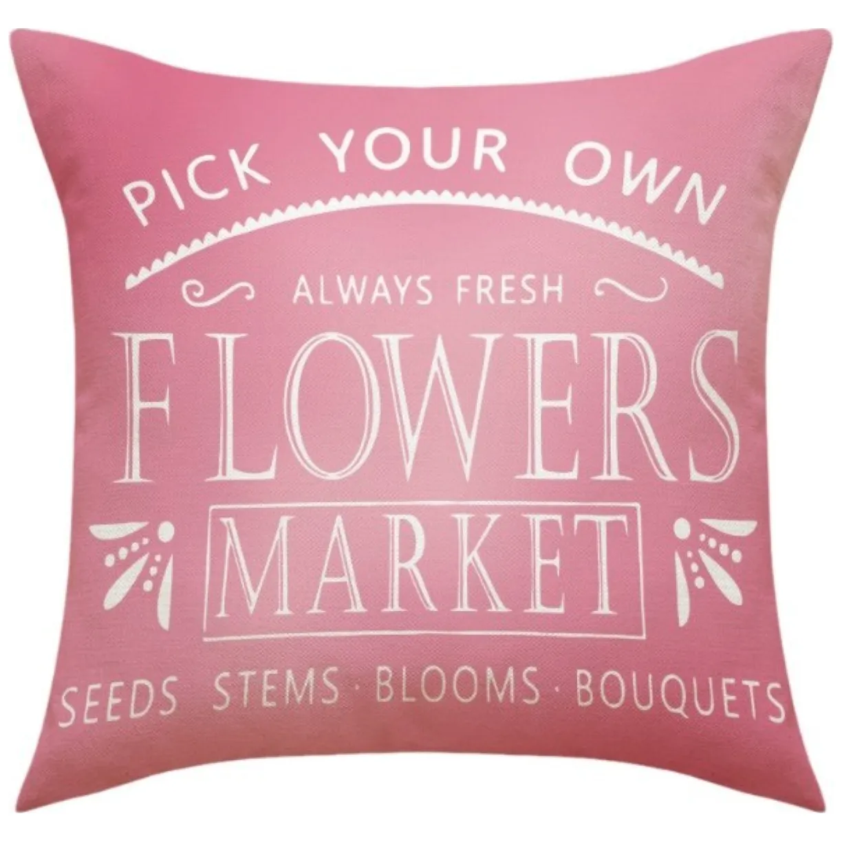 Poszewka na poduszkę 45 x 45 cm FLOWERS MARKET POD159
