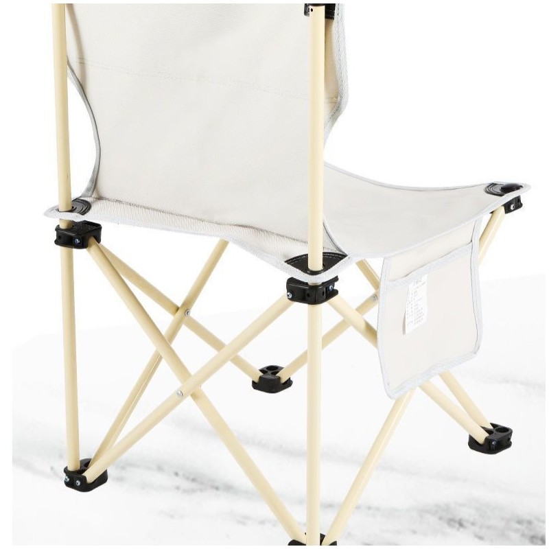 Składane krzesło turystyczne, kempingowe, wędkarskie z kieszonką KRT12K - obrazek 10