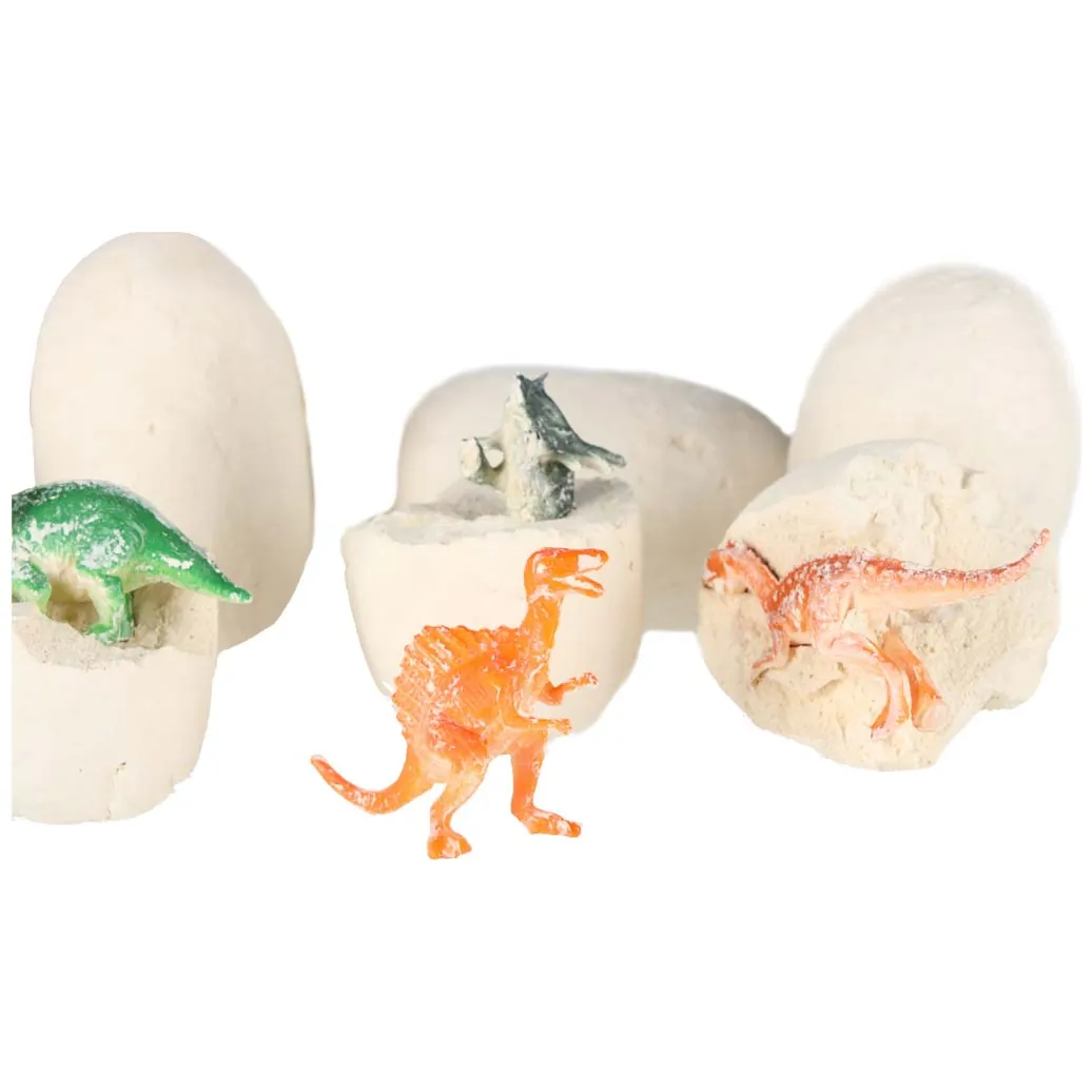 Wykopaliska dinozaurów zestaw 12 jajek z figurkami do odkrywania - obrazek 5