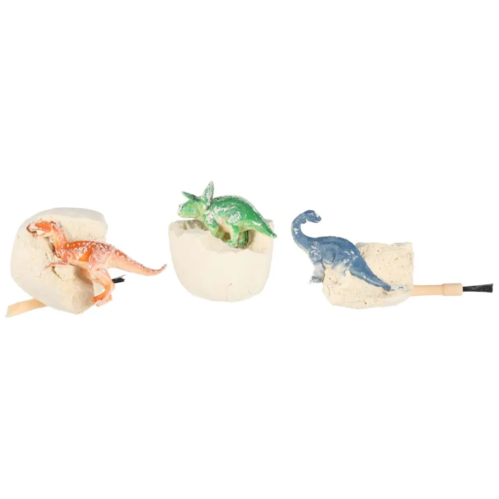 Wykopaliska dinozaurów zestaw 12 jajek z figurkami do odkrywania - obrazek 7