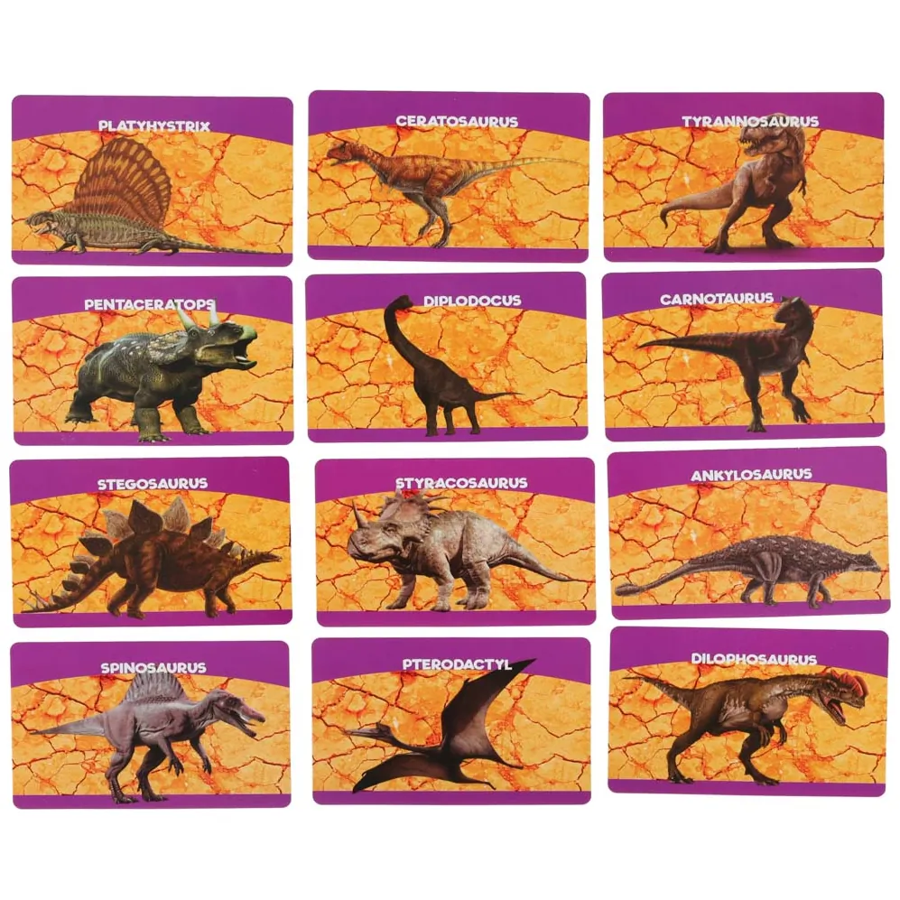 Wykopaliska dinozaurów zestaw 12 jajek z figurkami do odkrywania - obrazek 8