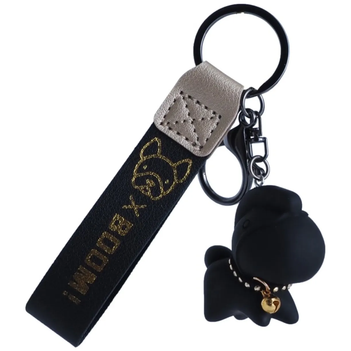 Brelok do kluczy czarny konik BRL269