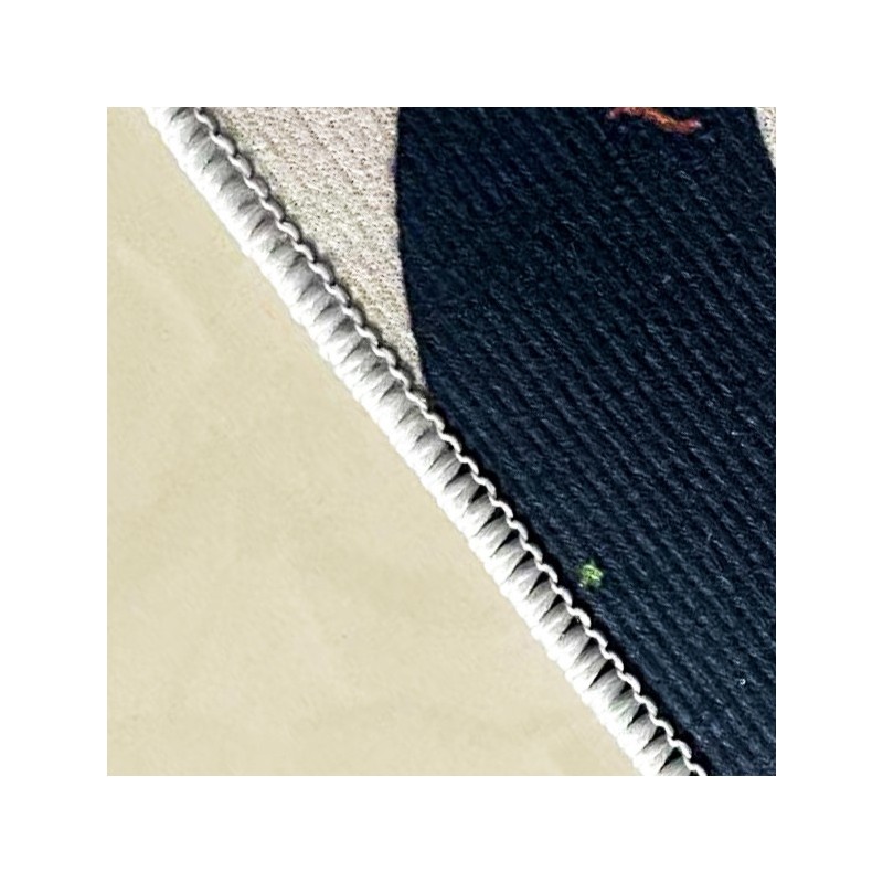 Dywanik wycieraczka świąteczna MERRY MERRY CHRISTMAS czarna 60x90cm DYW15 - obrazek 4