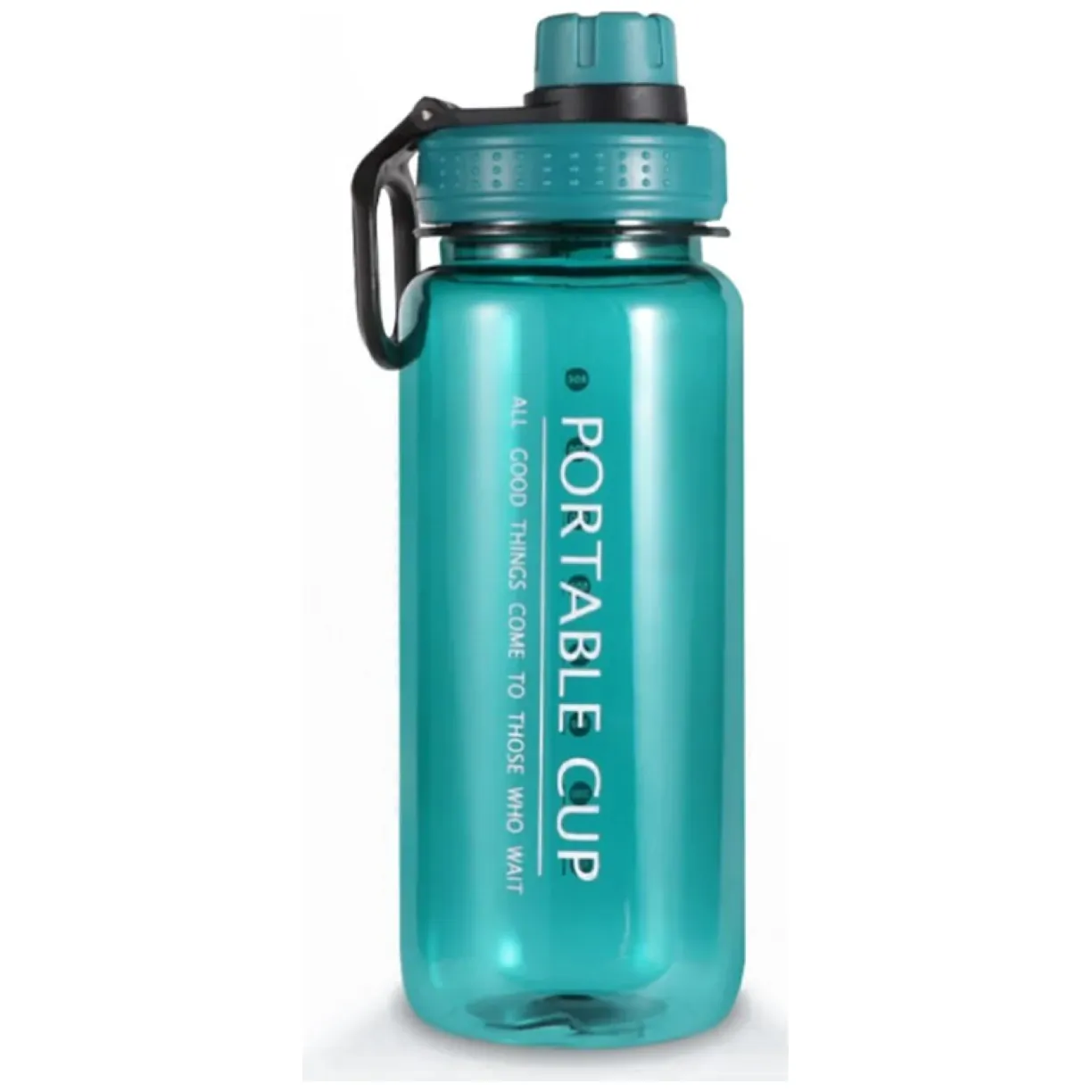 BUTELKA NA WODĘ BIDON NA SIŁOWNIĘ FITNESS 600ml przenośny mały - obrazek 2