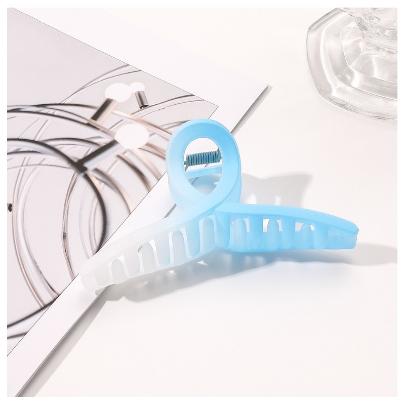 Spinka do włosów klamra XL ombre błękit 11 cm SP148N - obrazek 2