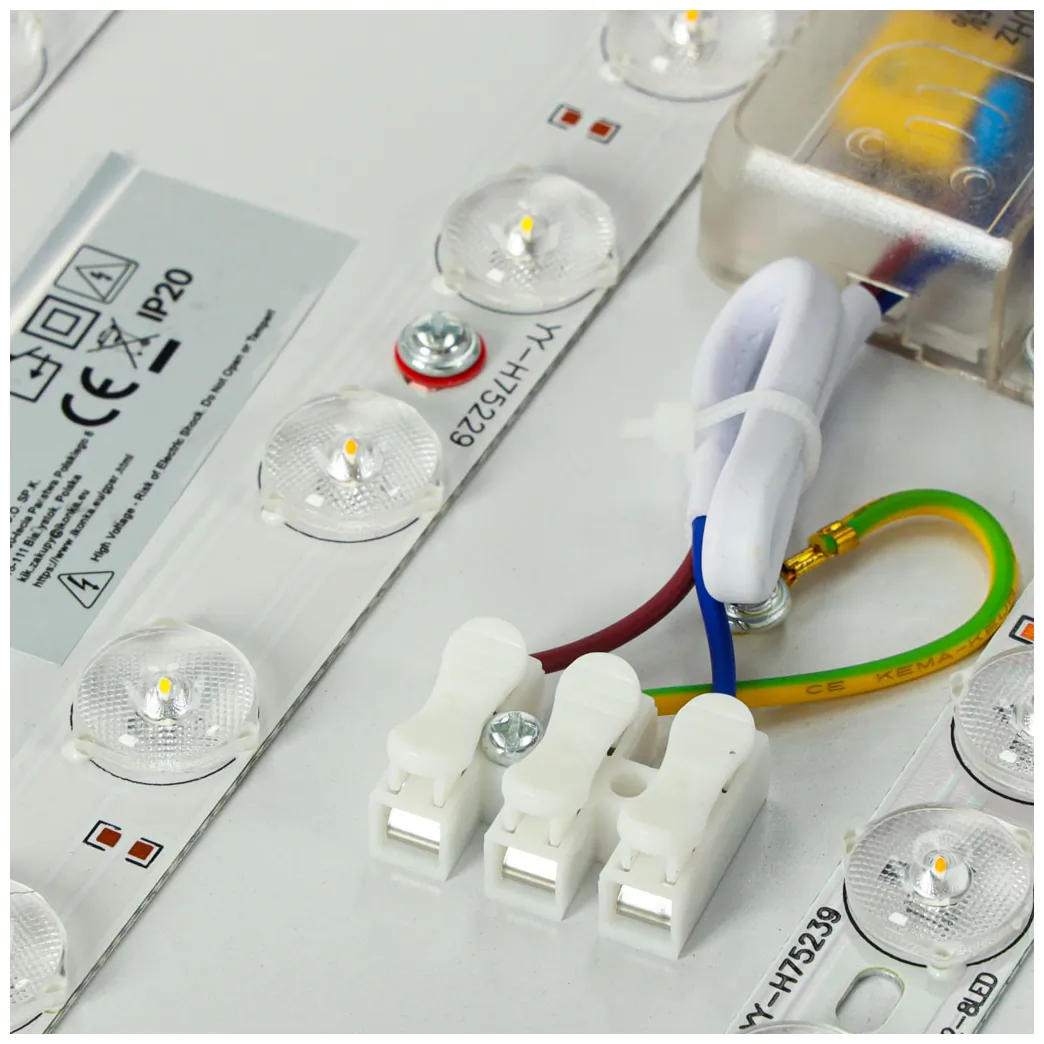 Lampa LED sufitowa plafon do pokoju dziecięcego ściemniana + pilot chmurka niebieska - obrazek 9