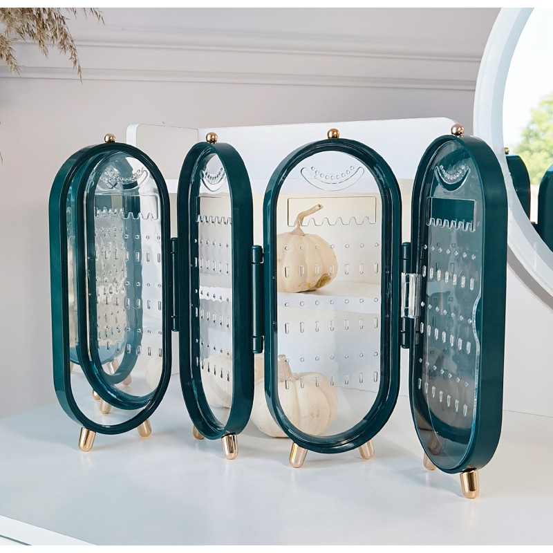 Organizer na biżuterię zielony CB38ZIE - obrazek 4