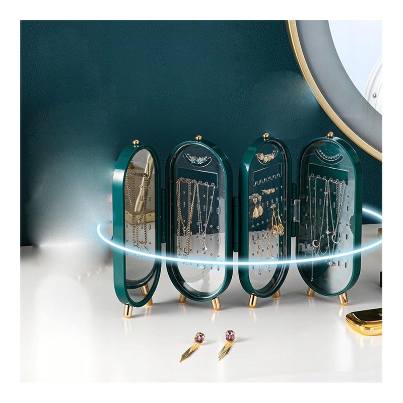 Organizer na biżuterię zielony CB38ZIE - obrazek 6