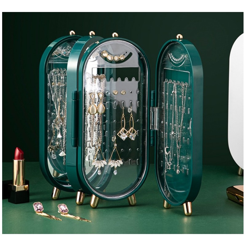 Organizer na biżuterię zielony CB38ZIE - obrazek 7