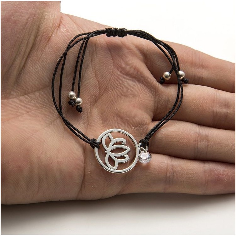 BRANSOLETKA LOTOS CZERŃ B238CZ - obrazek 2