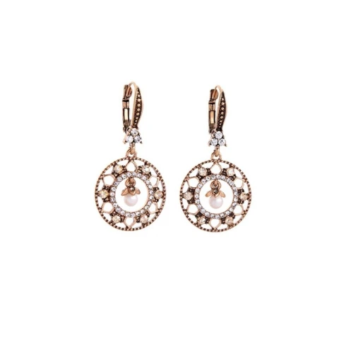 KOLCZYKI gothic stare złoto wysoka jakość K1153