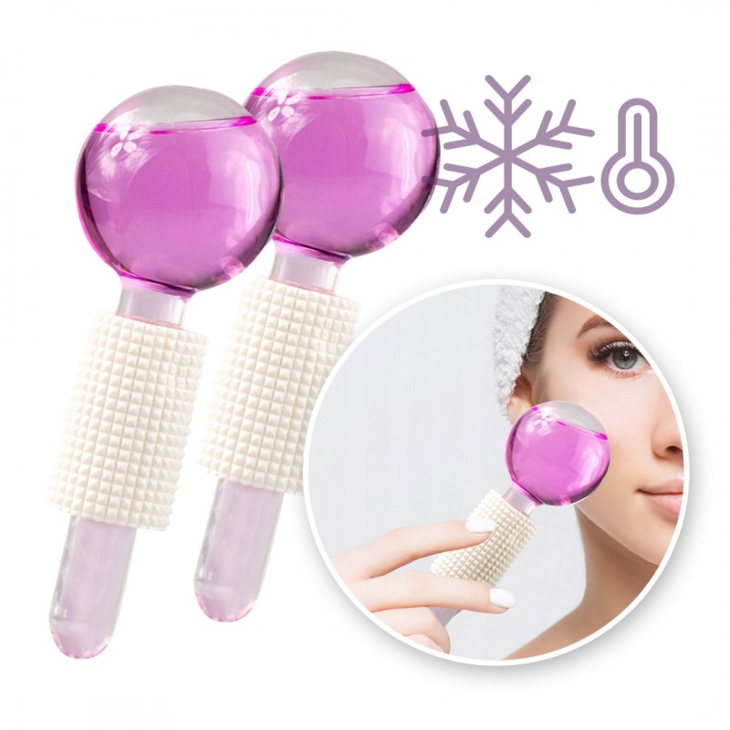 Roller, Kule do masażu twarzy z efektem chodzenia ROL03 - obrazek 4