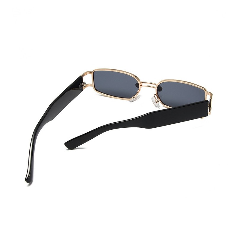 Okulary przeciwsłoneczne ELEGANT RECTANGLE BLACK OK377 - obrazek 3