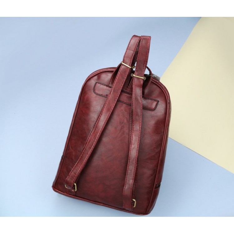 PLECAK DAMSKI BRĄZOWY PL113BR - obrazek 4