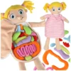 Lalka maskotka zabawka edukacyjna nauka anatomii dziewczynka