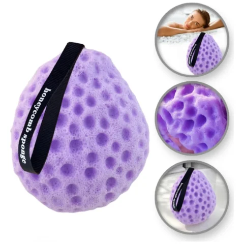 Gąbka Plaster miodu do mycia ciała na mokro 10 cm delikatny peeling GB03FIO
