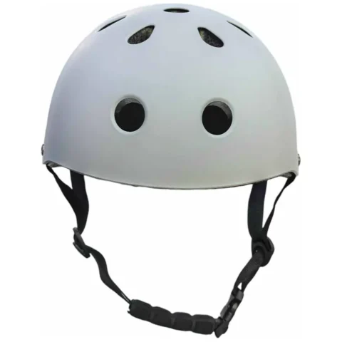 Kask rowerowy dla dziecka Trike Fix dziecięcy regulowany LED M 55-58cm szary ciemny