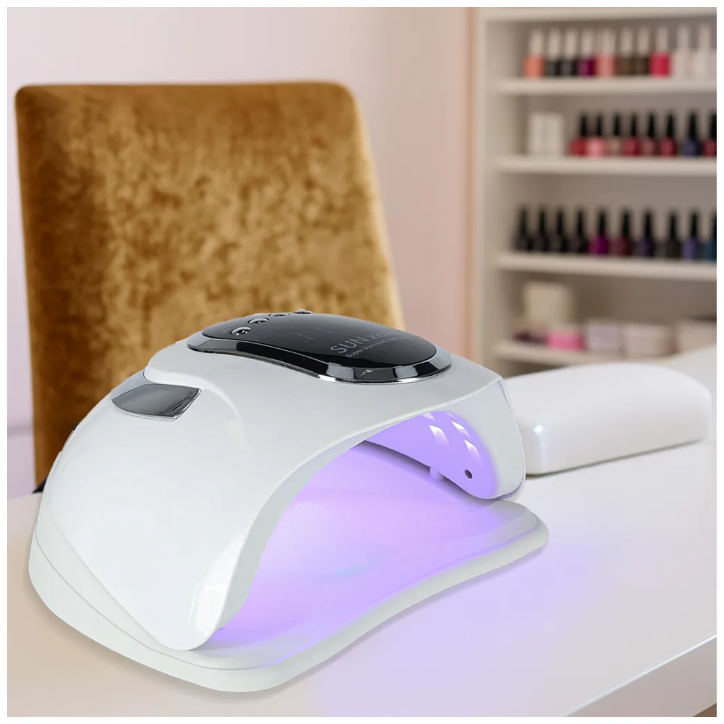 Lampa do paznokci Sun X10 UV 45 LED 280W manicure hybrydy żele - obrazek 11