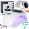 Lampa do paznokci Sun X10 UV 45 LED 280W manicure hybrydy żele