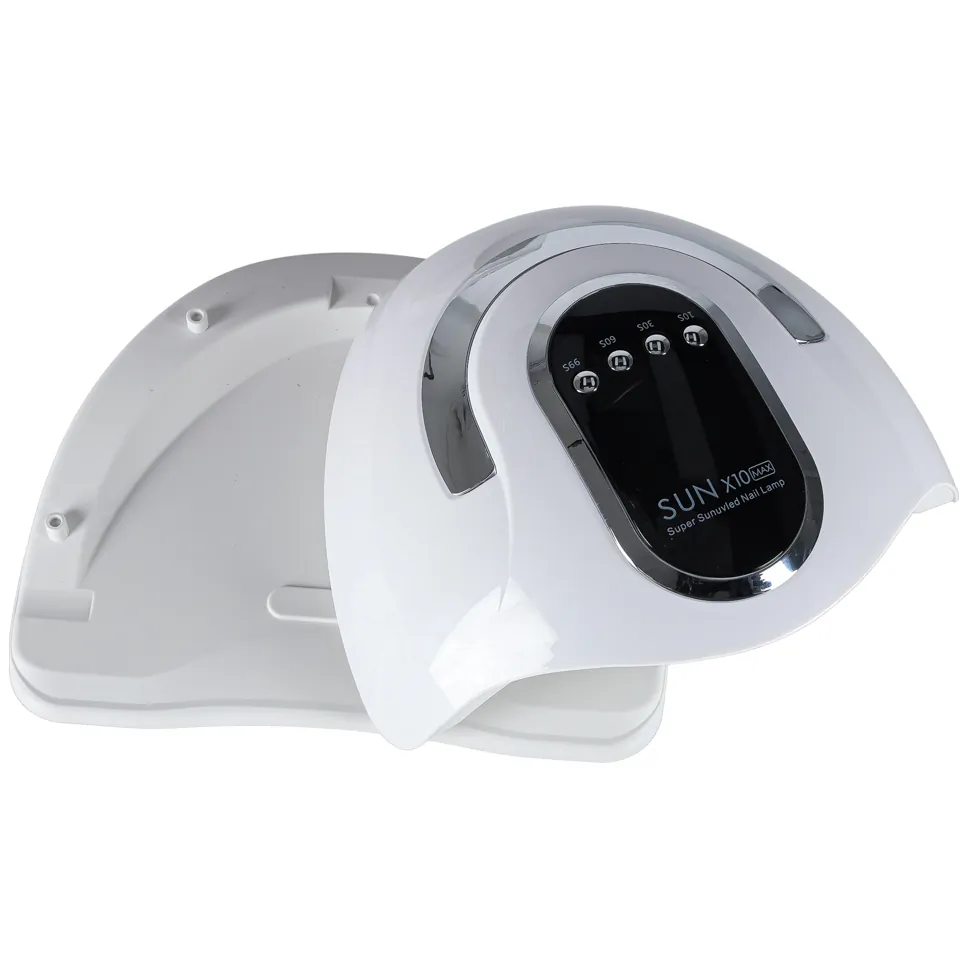 Lampa do paznokci Sun X10 UV 45 LED 280W manicure hybrydy żele - obrazek 6