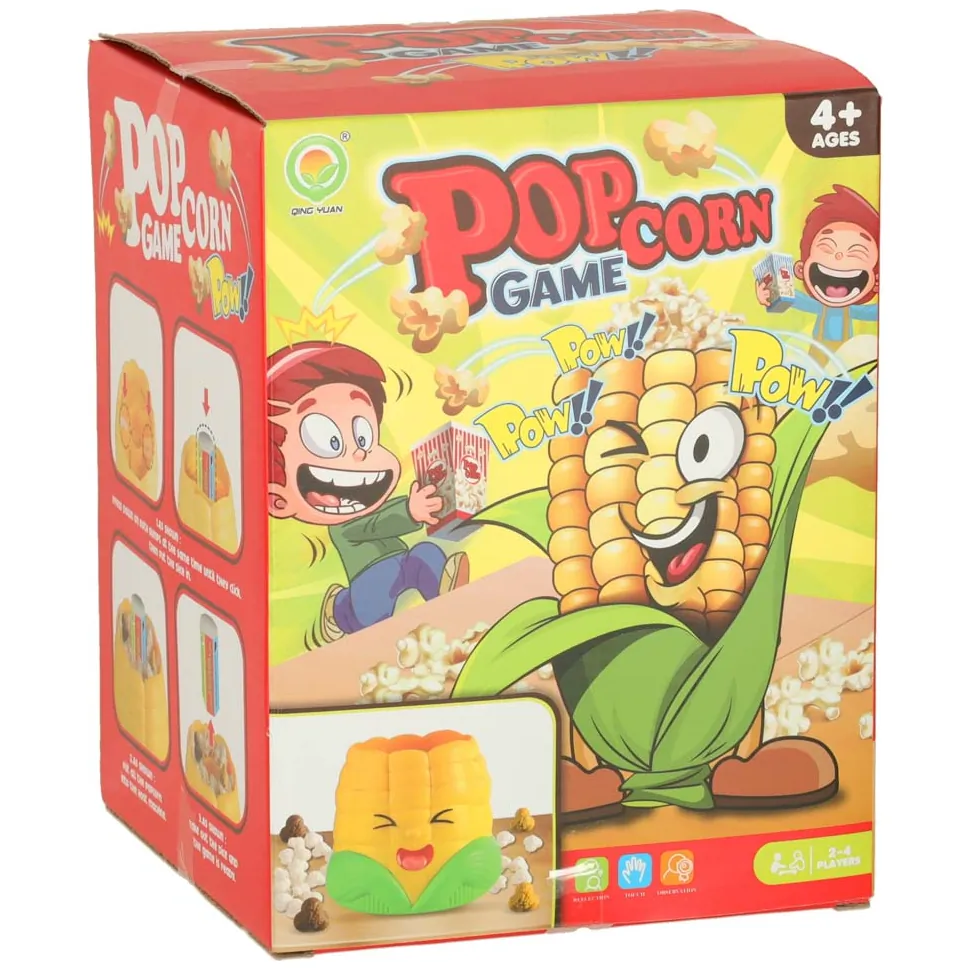 Zręcznościowa gra Złap popcorn - kubeczki dla 4 graczy, refleks i zabawa - obrazek 14